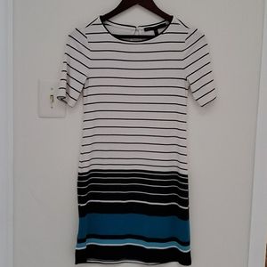 Striped t-shirt dress